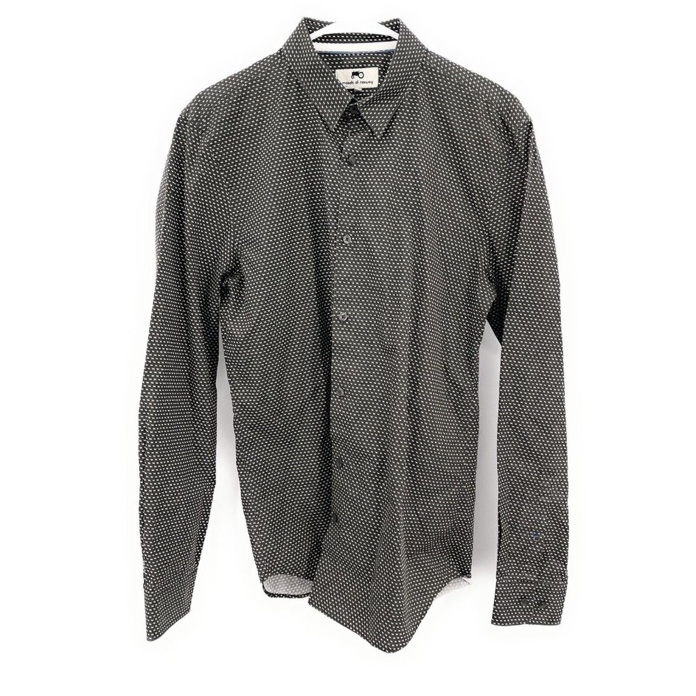 Moods Of Norway Shirt Mens Large Black Dog print